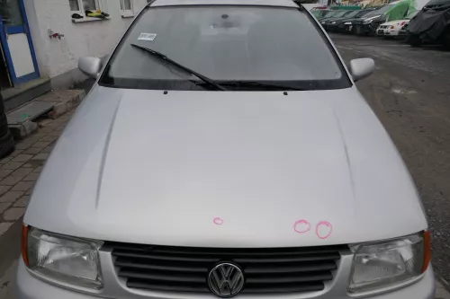 VW Polo 6N Motorhaube Klappe vorn vorne silber LB7Z