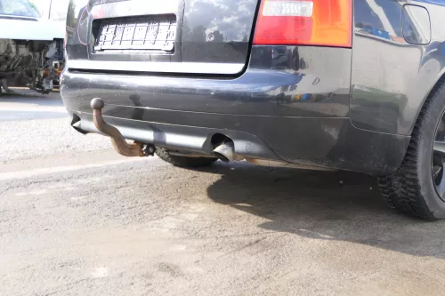 A6 4B Kombi Avant Stoßstange hinten Heckstoßstange schwarz LZ9W Facelift + PDC (171416)