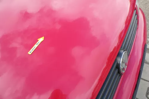 VW Caddy 9K Polo Variant 6Kv Kombi Motorhaube vorne rot LY3D Klappe Haube (171475)