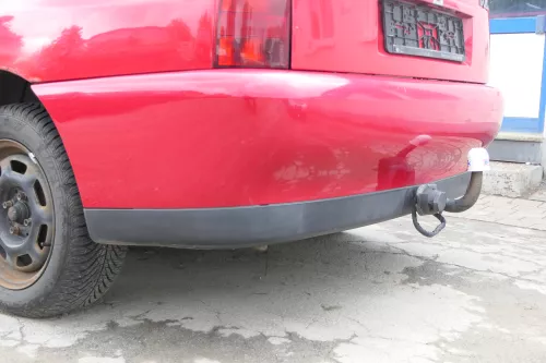 VW Polo Kombi Variant Stoßstange hinten Heckstoßstange rot LY3D (171483)