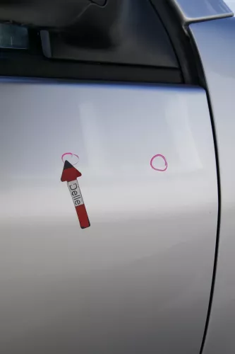 VW Lupo Seat Arosa Tür vorne rechts Beifahrertür silber grau LS7N (für elektr.Fe (171503)