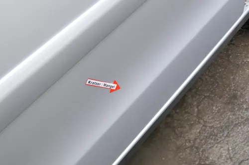 VW Polo 9N 9N3 Tür vorne rechts Beifahrertür 2/3-Türer silber LA7W ohneAnbauteil (171542)