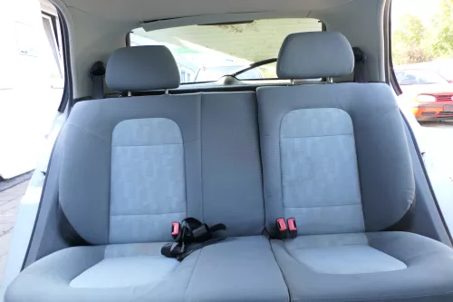 Skoda Fabia 6Y Rückbank Rücksitzbank Sitz Rücksitz hinten + 2x Kopfstützen b (171577)