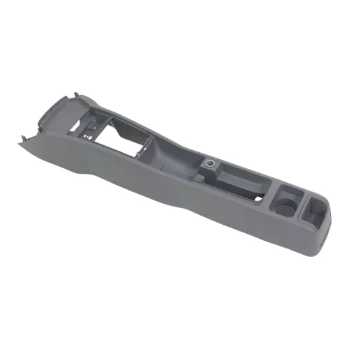 Skoda Fabia 6Y Mittelkonsole Mitteltunnel um Schaltung 6Y0863242 QZY grau