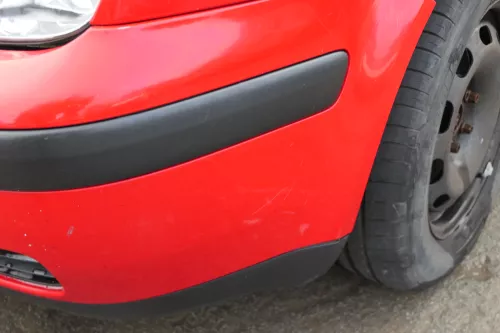 VW Golf 4 1J Stoßstange vorne Stoßfänger vorn rot LP3G (171592)