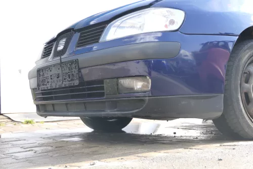 Seat Ibiza 6K Stoßstange Frontstoßstange vorne blau LB5N Facelift ab1999 Grill (171605)