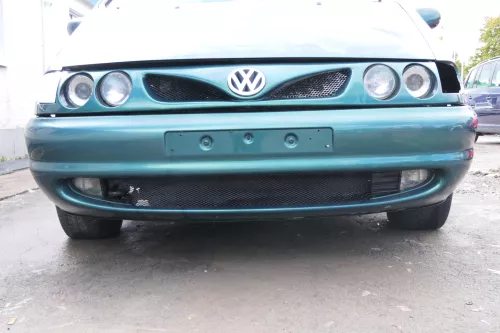 VW Sharan 7M 2x Scheinwerfer + Kühlergrill Grill Projekt Zwo Sport grüN LC6P