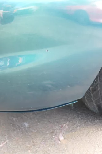 VW Sharan 7M Stoßstange Frontstoßstange vorne Projekt Zwo Sport grün LC6P (171628)