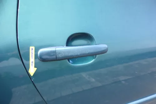 VW Sharan 7M Seat Alhambra Tür hinten rechts bis ca. Bj.1999 -  grün LC6P (171631)