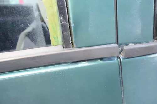 VW Sharan 7M Seat Alhambra Tür hinten rechts bis ca. Bj.1999 -  grün LC6P (171631)