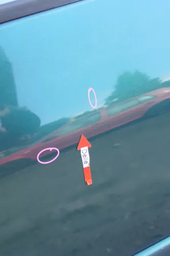 VW Sharan 7M Seat Alhambra Tür links hinten bis ca. Bj.1999 grün LC6P (171634)