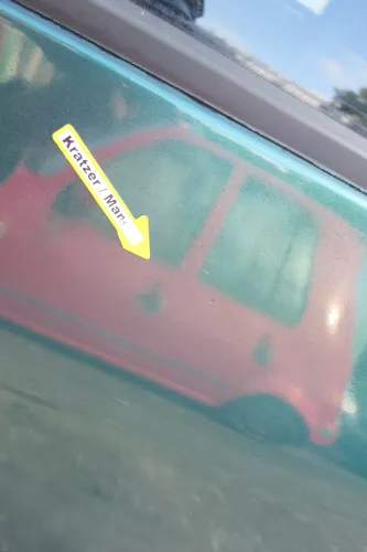 VW Sharan 7M Seat Alhambra Tür links hinten bis ca. Bj.1999 grün LC6P (171634)