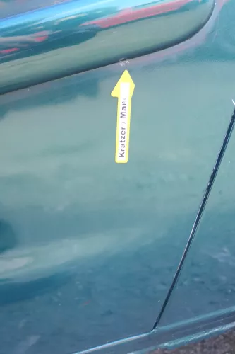 VW Sharan 7M Seat Alhambra Tür links hinten bis ca. Bj.1999 grün LC6P (171634)