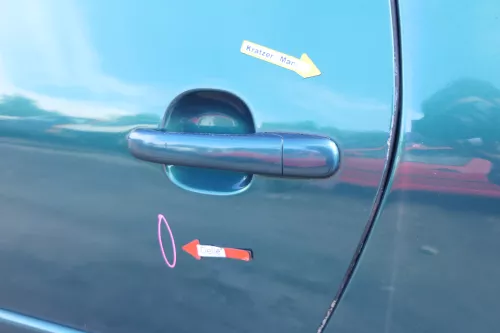 VW Sharan 7M Seat Alhambra Tür links hinten bis ca. Bj.1999 grün LC6P (171634)