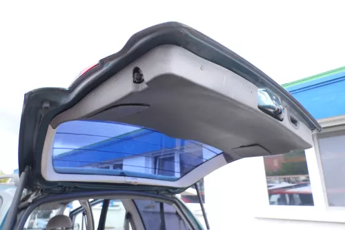 VW Sharan 7M Abdeckung Verkleidung Kofferraum hinten Heckklappe Deckel biber (171644)