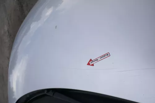 VW New Beetle 9C Motorhaube Klappe vorne silber grau LG9R (171717)