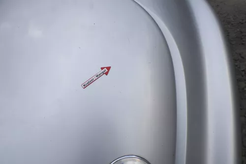 VW New Beetle 9C Motorhaube Klappe vorne silber grau LG9R (171717)