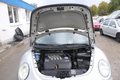 VW New Beetle 9C Motorhaube Klappe vorne silber grau LG9R (171717)