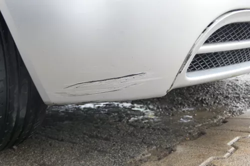 VW New Beetle 9C Stoßstange vorne Stoßfänger vorn silber grau LG9R (171718)