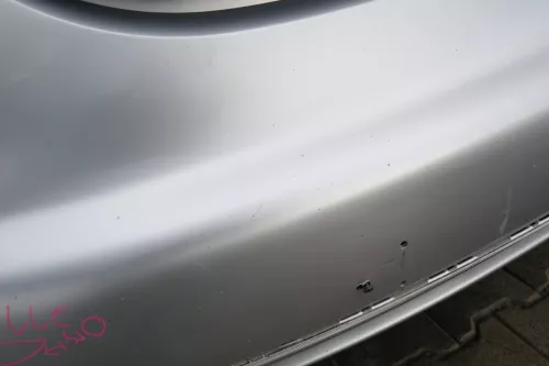 VW New Beetle 9C Stoßstange vorne Stoßfänger vorn silber grau LG9R (171718)