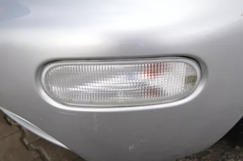 VW New Beetle 9C Stoßstange vorne Stoßfänger vorn silber grau LG9R (171718)