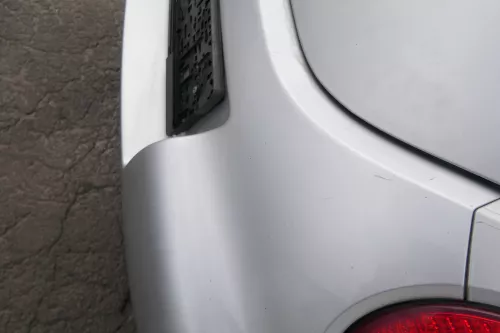 VW New Beetle 9C Stoßstange hinten Stoßfänger grau silber LG9R Heckstoßfänger (171732)