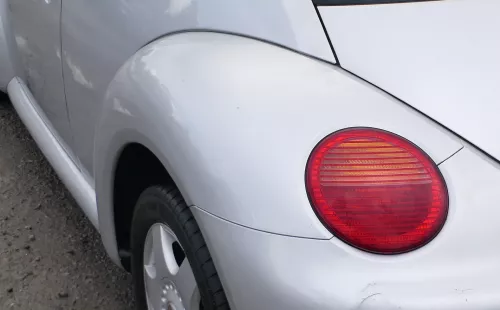 VW New Beetle 9C Kotflügel hinten links silber grau LG9R 1C0821301F