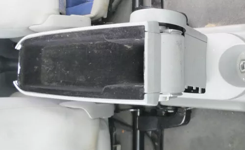 VW New Beetle 9C Mittelarmlehne Armlehne original mitte grau - OHNE DECKEL (171741)