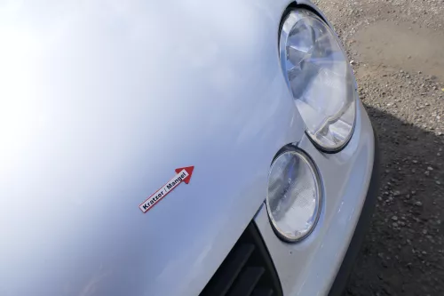 VW Polo 9N Motorhaube Klappe vorne silber grau LA7W reflexsilber bisca.Bj.2004 (171765)