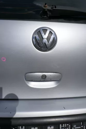 VW Polo 9N Fun Heckklappe Kofferraumklappe Klappe hinten silber LA7W metal (171771)