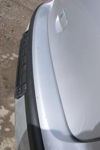 VW Polo 9N 9N3 Stoßstange Heckstoßstange hinten silber LA7W (171772)