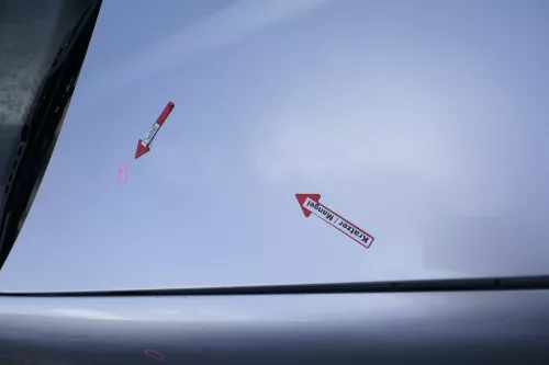 VW Bora Motorhaube Haube Klappe vorne silber LA7W grau (171782)