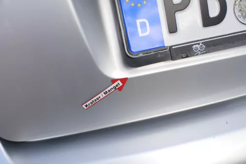 VW Bora Limousine Heckklappe Kofferraumklappe Klappe hinten grau silber LA7W (171788)