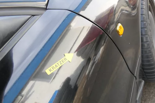 Audi A4 B5 Tür nur Türblatt vorn rechts Beifahrertür schwarz LY9B Kombi Limo (171810)