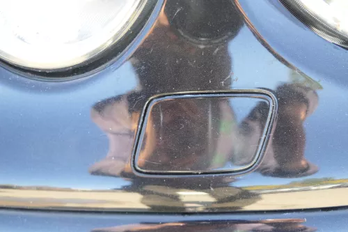 VW Polo 9N Stoßstange Frontstoßstange vorne schwarz LC9Z SWR (171821)