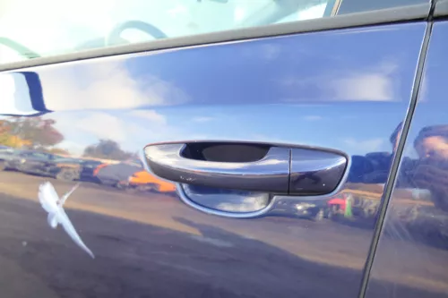 1x Golf 7 5G Türgriff Tür Griff vorne / hinten links außen blau LD5Q 1K8837205E