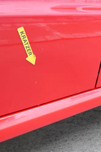 Skoda Fabia 6Y Limousine Schrägheck Tür hinten rechts rot LF3K (171946)