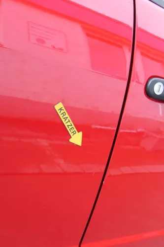 Skoda Fabia 6Y Limousine Schrägheck Tür hinten rechts rot LF3K (171946)