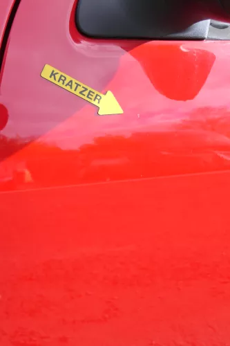 Fabia 6Y Kombi + Limousine Tür vorne links Fahrertür rot LF3K ohneAnbauteile (171948)