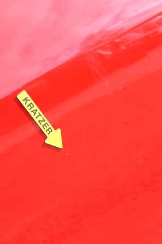 Fabia 6Y Kombi + Limousine Tür vorne links Fahrertür rot LF3K ohneAnbauteile (171948)