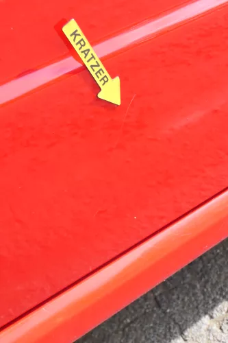 Fabia 6Y Kombi + Limousine Tür vorne links Fahrertür rot LF3K ohneAnbauteile (171948)