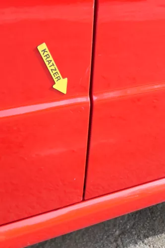 Fabia 6Y Kombi + Limousine Tür vorne links Fahrertür rot LF3K ohneAnbauteile (171948)