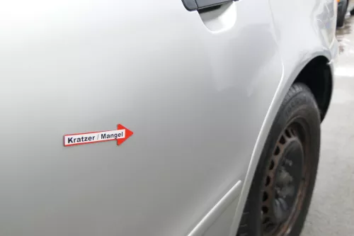 Audi A4 B5 Tür Türblatt hinten links grau LY7T Kombi Limo (171994)