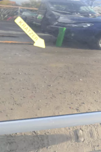 Skoda Fabia 5J Kombi + Limo Tür vorne links Fahrertür schwarz LF9R - Mängel (172019)