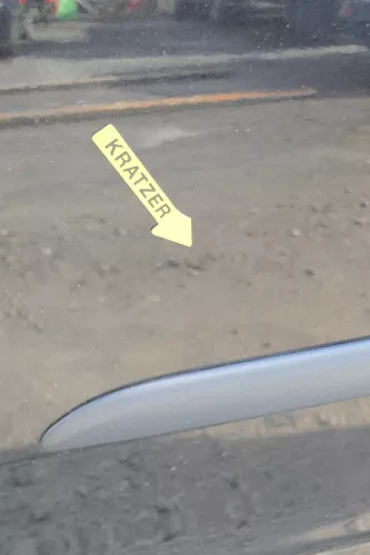 Skoda Fabia 5J Kombi + Limo Tür vorne links Fahrertür schwarz LF9R - Mängel (172019)