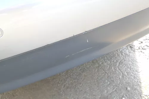 Audi A4 8E B6 Limousine Stoßstange hinten mit Spoiler grau LY7Q atlasgrau PDC (172050)