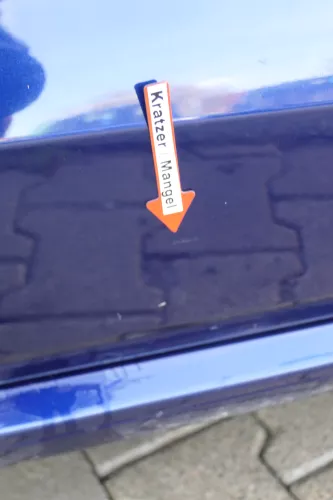 VW Polo 6R 6C Tür vorne rechts Beifahrertür 4/5-Türer blau LD5Q -ohne Anbauteile (172358)