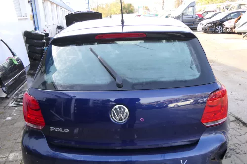 VW Polo 6R 6C Heckklappe Kofferraumklappe Klappe Scheibe blau LD5Q OHNEAnbauteil
