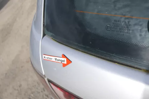 Seat Ibiza 6L Heckklappe Klappe hinten Kofferraumklappe grau LS7N ohne Spoiler!! (172421)