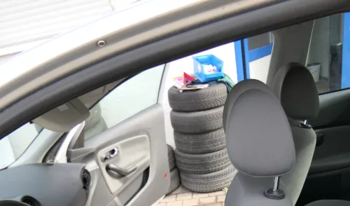 Ibiza 6L A + B + C Säulen Verkleidung vorne hint Abdeckung Airbag 3-Türer Airbag (172434)